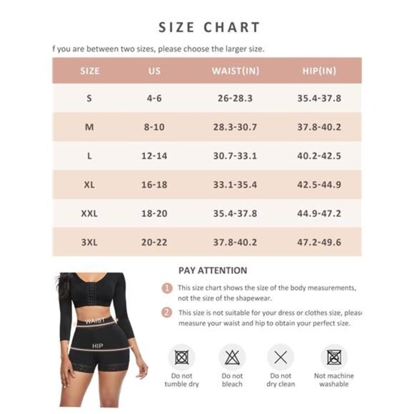 NWT Black Butt Lifter Shapewear Hip Enhancer Tummy Control Multiple Sizes - Picture 6 of 6